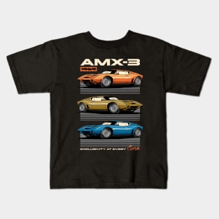 1969 AMC AMX/3 classic Car Kids T-Shirt